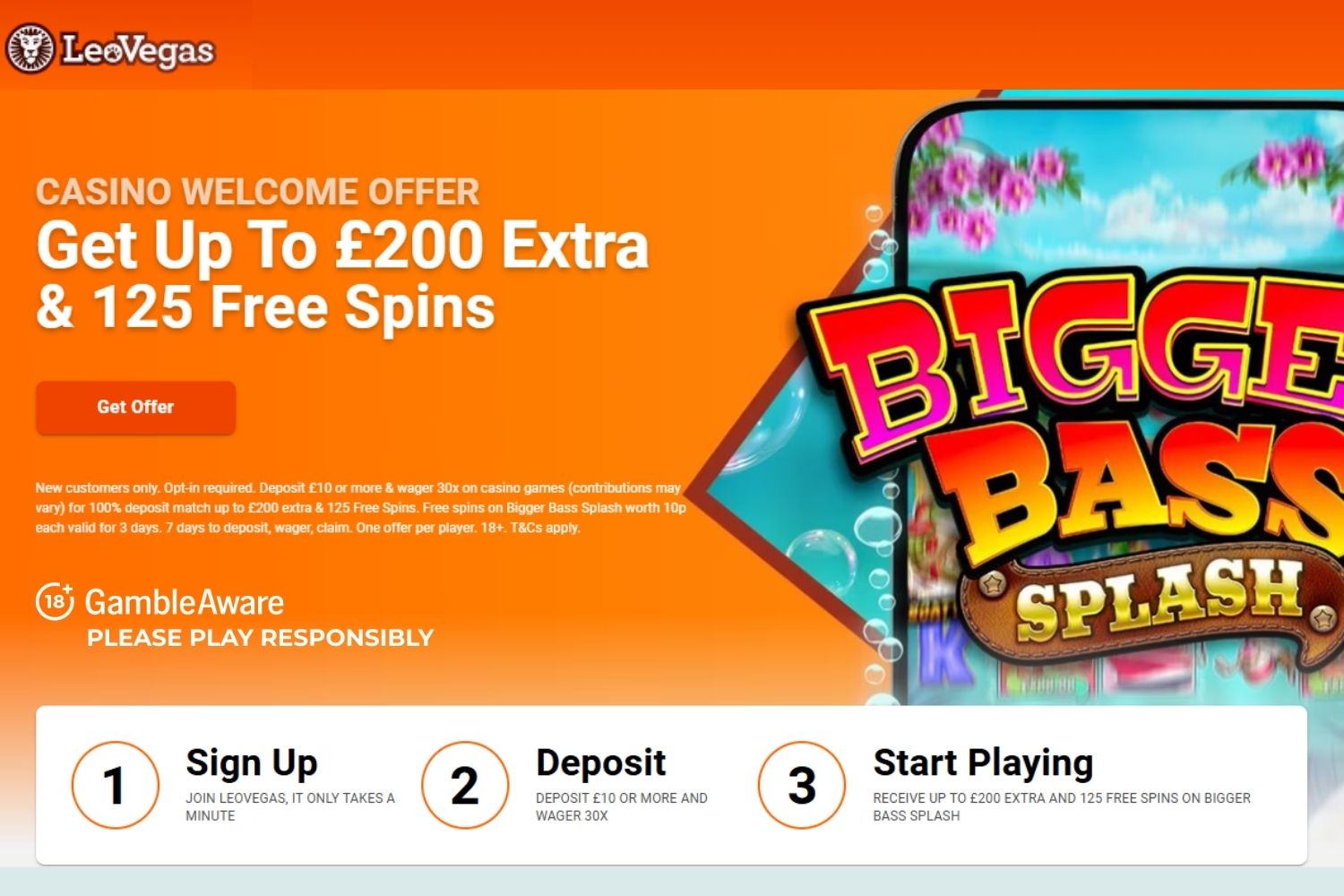 Ofertas de Leovegas Casino