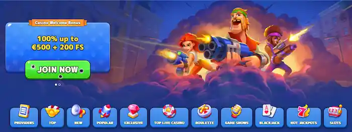 Pistolo Casino Screenshot