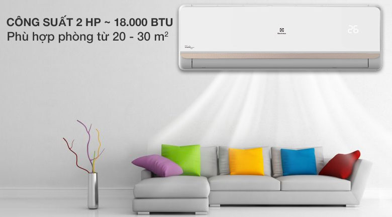 Máy lạnh Electrolux Inverter 2 HP ESV18CRR-C2