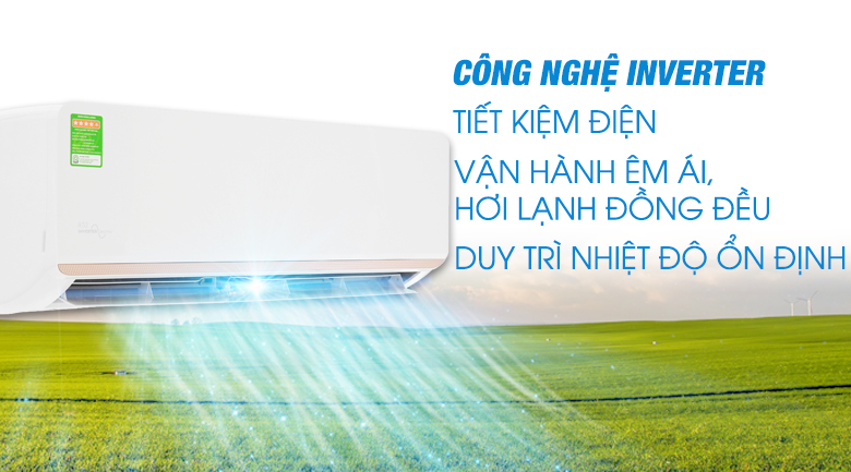 Công nghệ Inverter - Máy lạnh Electrolux Inverter 1.5 HP ESV12CRR-C2