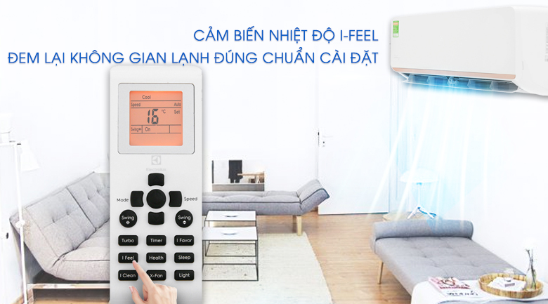 Chế độ iFeel - Máy lạnh Electrolux Inverter 1.5 HP ESV12CRR-C2