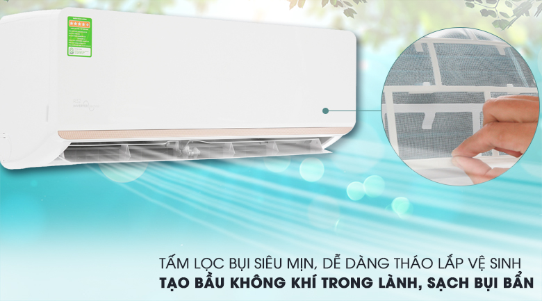 Tấm lọc HD - Máy lạnh Electrolux Inverter 1.5 HP ESV12CRR-C2