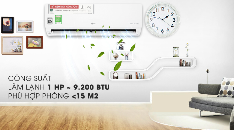Máy lạnh LG Inverter 1 HP V10APH