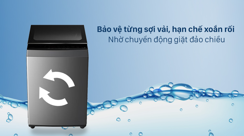 Máy giặt Toshiba 7 Kg AW-L805AV (SG) - Chuyển động giặt đảo chiều