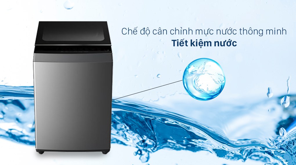 Máy giặt Toshiba 7 Kg AW-L805AV (SG) - Tự cân chỉnh mực nước thông minh