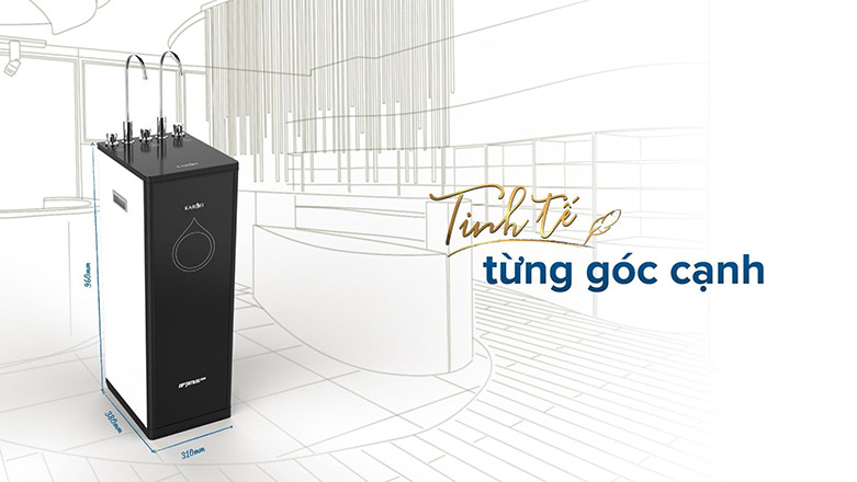 Máy lọc nước RO Optimus Duo Karofi O-D138 | Máy lọc nước RO Optimus Duo Karofi O-D138 | Thiết kế nhỏ gọn