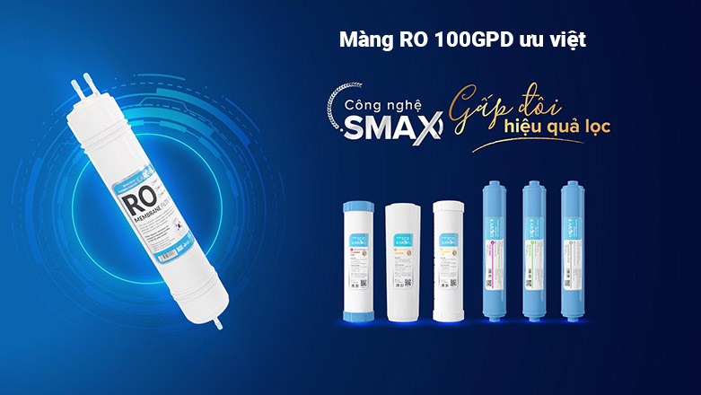 Máy lọc nước RO Optimus Duo Karofi O-D138 | Máy lọc nước RO Optimus Duo Karofi O-D138 | Sở hữu màng RO 100GPD ưu việt, công suất lọc 20l/h