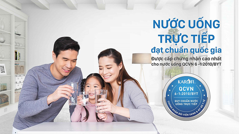 Máy lọc nước RO Optimus Duo Karofi O-D138 | Máy lọc nước RO Optimus Duo Karofi O-D138 | được trao những chứng nhận chất lượng