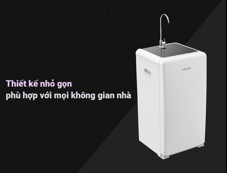Máy lọc nước RO Philips ADD8960 | Thiết kế nhỏ gọn phù hợp với mọi không gian nhà