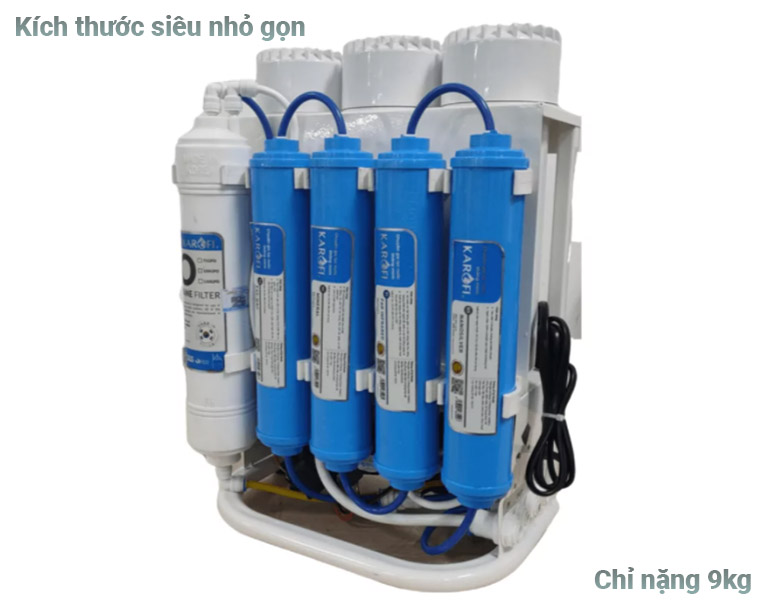 Máy lọc nước RO để gầm Karofi Slim S-s038 | Kích thước siêu nhỏ gọn tiện lợi
