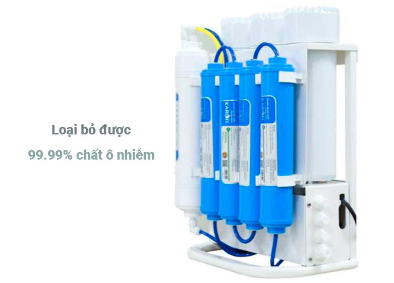Máy lọc nước RO để gầm Karofi Slim S-s038 | máy loại bỏ được 99.99% chất ô nhiễm có trong nguồn nước