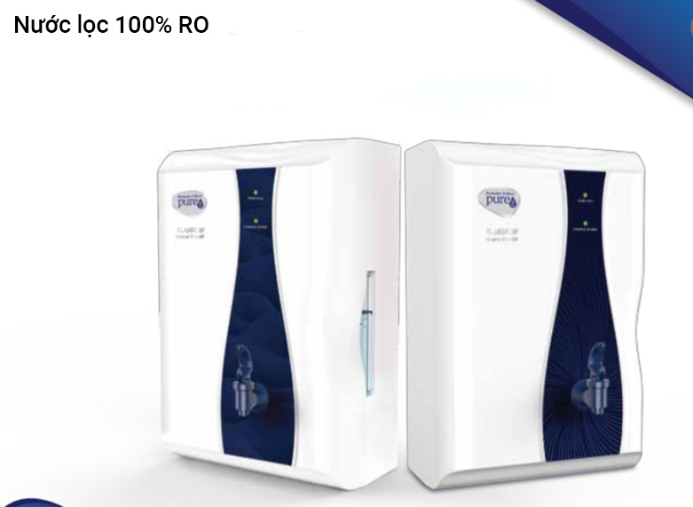 MÁY LỌC NƯỚC UNILEVER PUREIT CLASSIC G2 MINERAL RO+MF-PURIFIER | Nước lọc 100% RO