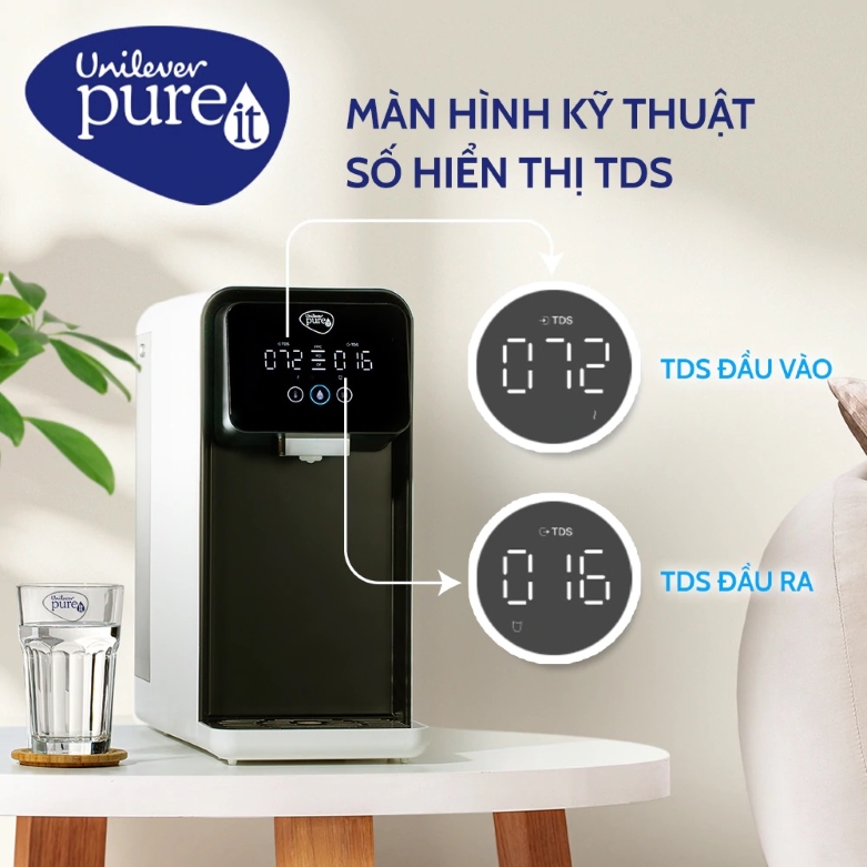 Máy lọc nước UNILEVER PUREIT LAVITA-CR5240 | Màn hình kỹ thuật số