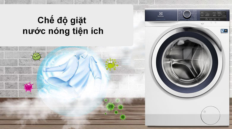 Máy giặt Electrolux Inverter 9.5 kg EWF9523BDWA | Chế độ giặt nước nóng