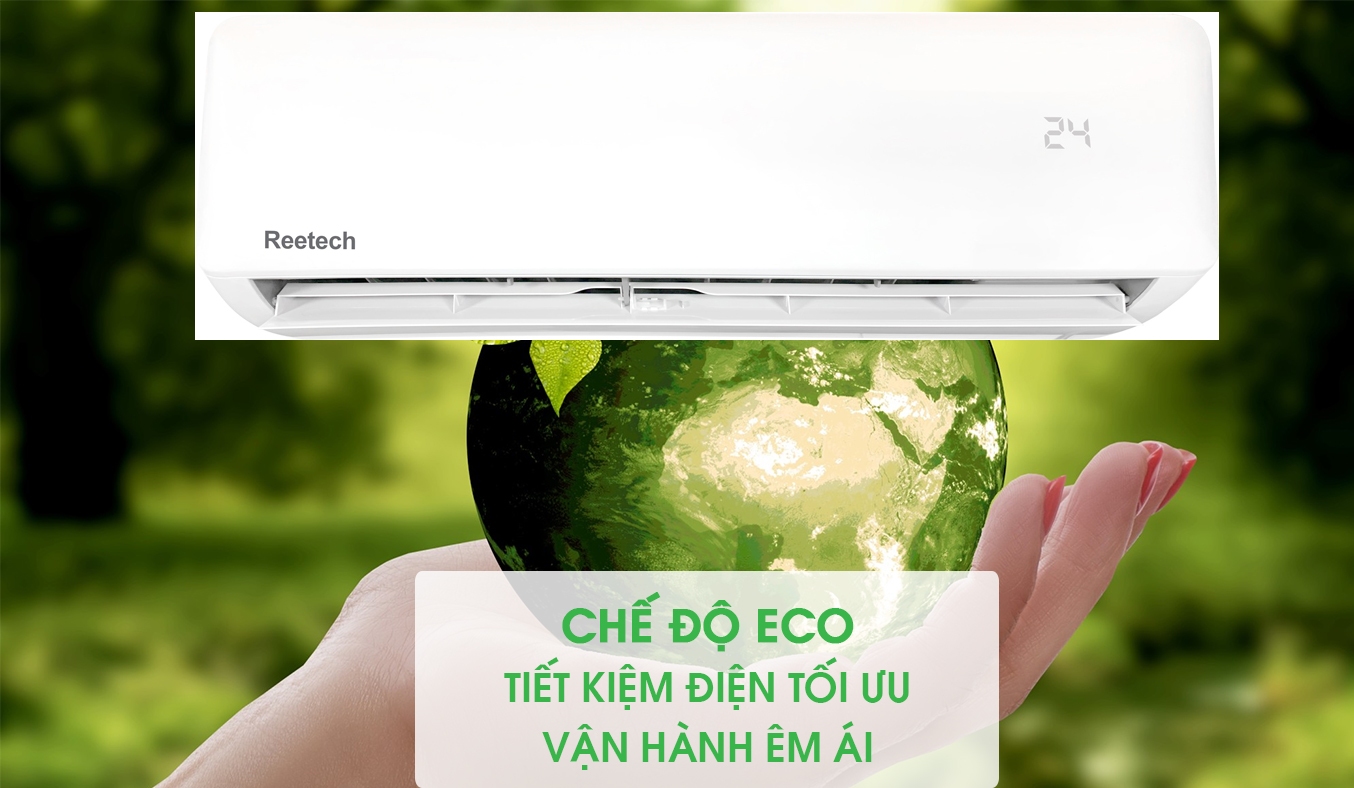 Máy lạnh Reetech 2 HP RT18-DF-BT/RC18-DF-BT tiết kiệm điện