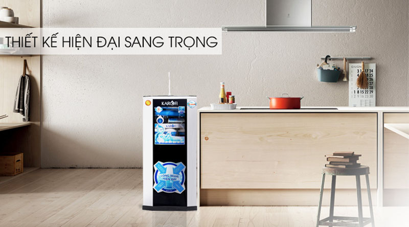Thiết kế - Máy lọc nước RO Karofi KSI80-A 8 lõi