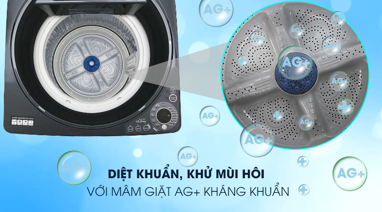 Mâm giặt phủ Ag+