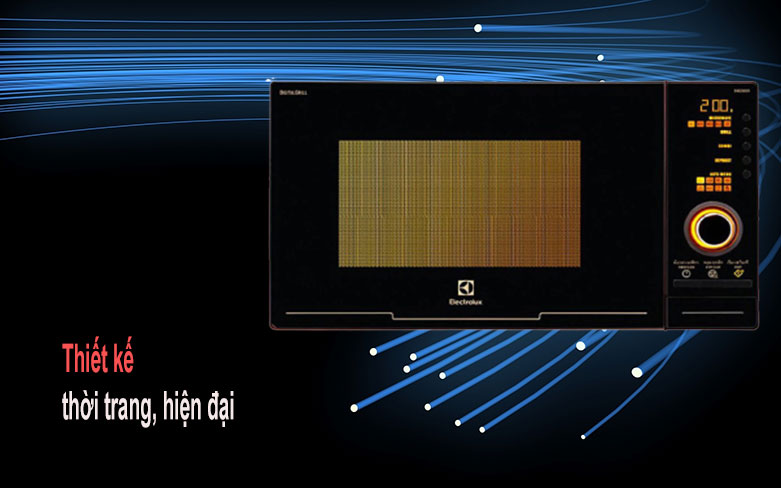 Lò vi sóng Electrolux EMS2382GRI | Thiết kế thời trang, hiện đại