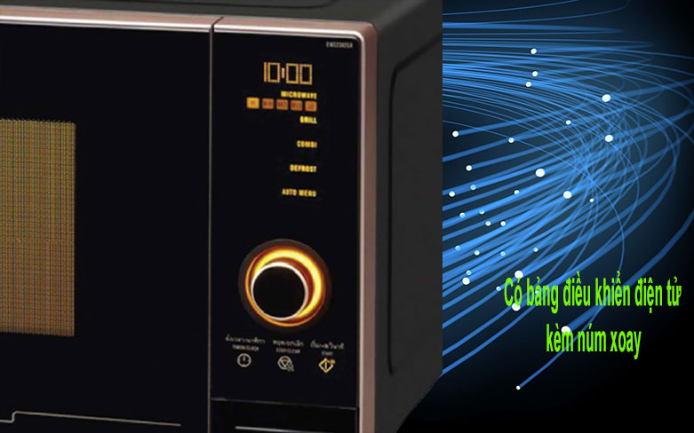 Lò vi sóng Electrolux EMS2382GRI | Có bảng điều khiển điện tử kèm núm xoay