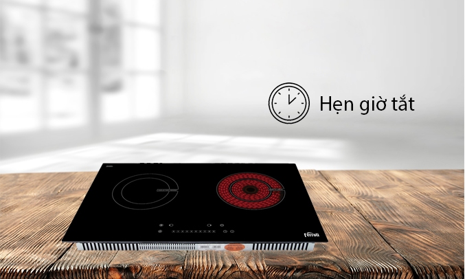 Bếp điện từ Ferroli IC4200BN - Chế độ hẹn giờ thông minh