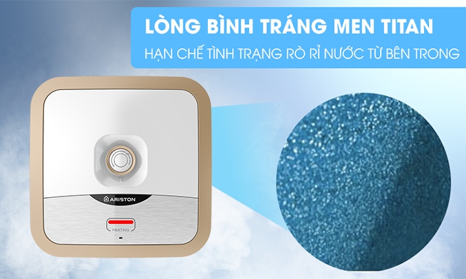 Máy nước nóng Ariston AN2 15 RS 2.5 FE- MT lòng bình bền bỉ
