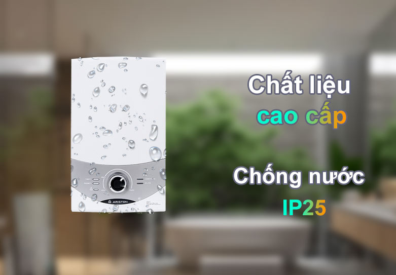 Máy nước nóng Ariston SM45PE-VN | Chất liệu cao cấp | Chống nước IP25