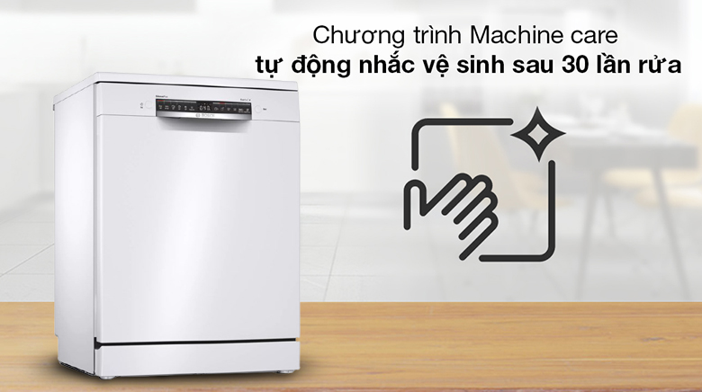 Machine care - Máy rửa chén độc lập Bosch SMS4HAW48E