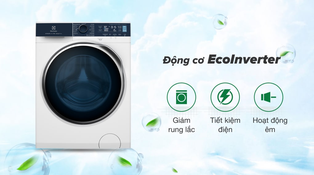 Máy giặt Electrolux Inverter 10 kg EWF1042Q7WB - Công nghệ EcoInverter
