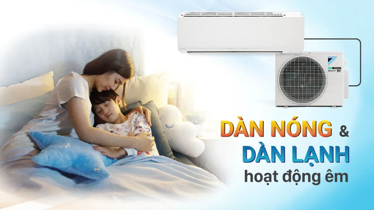 Chế độ vận hành êm ái giúp bạn ngủ ngon hơn
