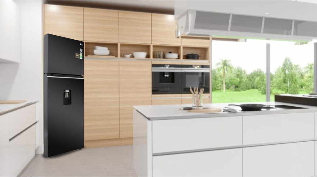 Tủ lạnh LG Inverter 374 Lít GN-D372BL - Thiết kế sang trọng