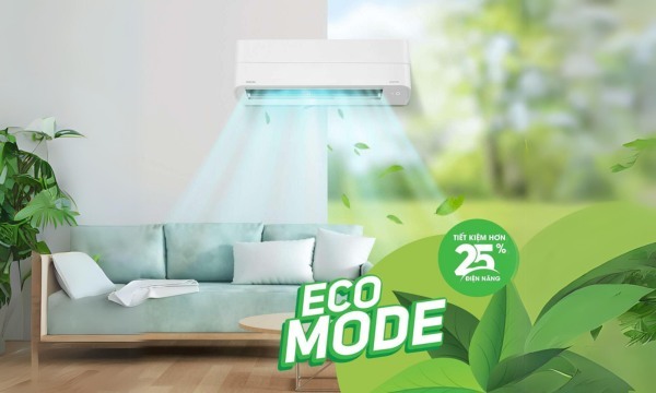 Máy lạnh Toshiba Inverter 2 HP RAS-H18S4KCV2G-V chế độ ECO tiết kiệm điện