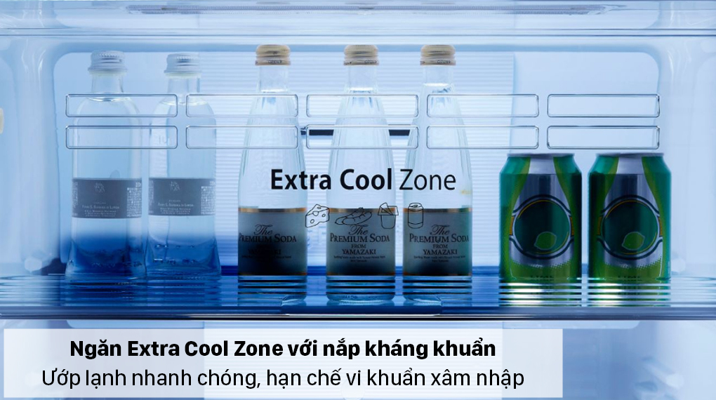 Tủ lạnh Panasonic Inverter 326 lít NR-TL351GPKV - Ngăn Extra Cool Zone