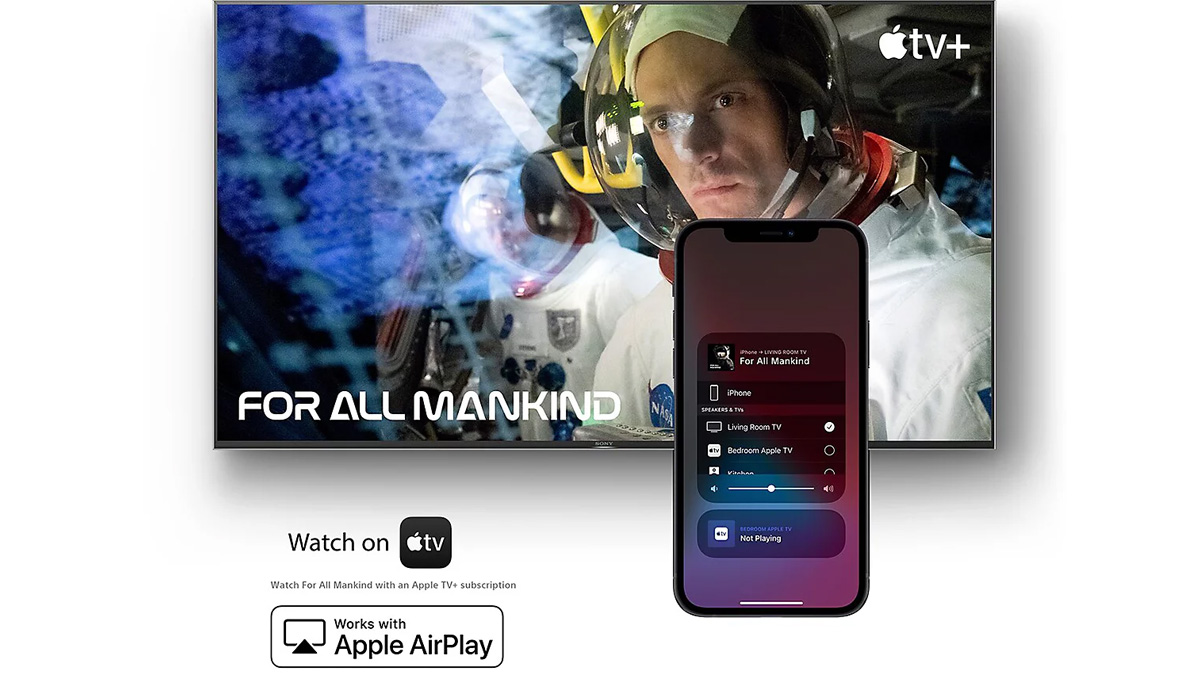 Tivi KD-75X80L tương thích với Apple AirPlay